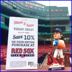 Boston Red Sox Benintendi, Betts & Bogaerts Splash Series Bobbleheads Set of 3