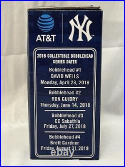 Brett Gardner Bobblehead SGA 8/31/18 New York Yankees-New In Box