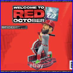 Bryce Harper Philadelphia Phillies Red October Gamebreaker Bobblehead NIB