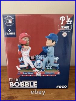 Bryce Harper Phillies & Shohei Ohtani Dodgers Battle Bobblehead