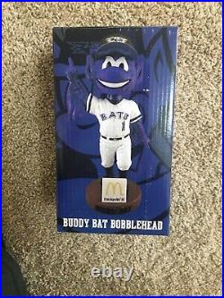 Buddy Bat Mascot Bobblehead Louisville Bats Cincinnati Reds SGA 2015 With Tick