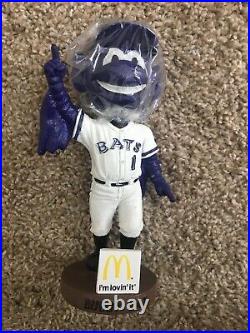 Buddy Bat Mascot Bobblehead Louisville Bats Cincinnati Reds SGA 2015 With Tick