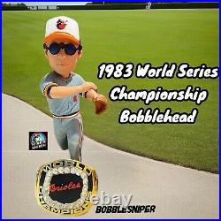 CAL RIPKEN JR Baltimore Orioles 1983 World Series Champions MLB Bobblehead