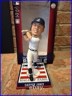 CHIPPER JONES Atlanta Braves MLB Hall of Fame Bobblehead New In Box FOCO