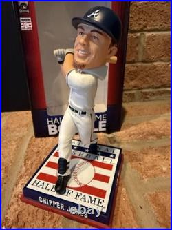 CHIPPER JONES Atlanta Braves MLB Hall of Fame Bobblehead New In Box FOCO