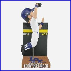 CODY BELLINGER LOS ANGELES DODGERS JUMPING WALL CATCH BOBBLEHEAD FOCO x/400