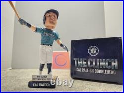 Cal Raleigh Seattle Mariners MLB 2023 SGA Bobblehead NIB The Clinch