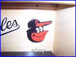 Cal Ripken Jr. Bobble Head Baltimore Orioles Display Case Shipped Dis-assembled