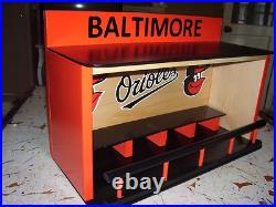 Cal Ripken Jr. Bobble Head Baltimore Orioles Display Case Shipped Dis-assembled