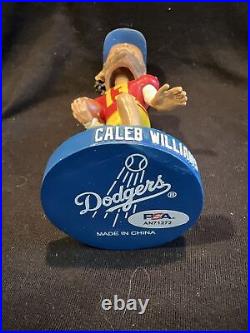 Caleb Williams Signed Bears #1 Pick USC Dodgers SGA Bobblehead PSA/DNA Authentic