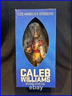 Caleb Williams Signed Bears #1 Pick USC Dodgers SGA Bobblehead PSA/DNA Authentic