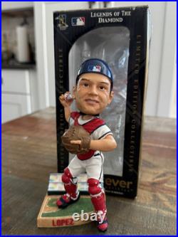 Catcher JAVY LOPEZ Atlanta Braves Legend MLB Stadium Base Bobblehead NIB