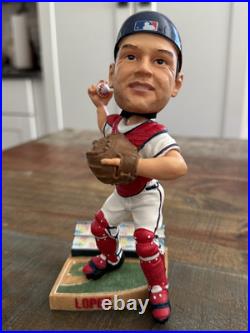 Catcher JAVY LOPEZ Atlanta Braves Legend MLB Stadium Base Bobblehead NIB