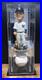 Catfish Hunter Signed Baseball, Cooperstown Collection Bobblehead In Custom Case