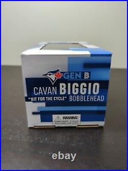 Cavan Biggio Bobblehead Hit For The Cycle Toronto Blue Jays Sga Rare Bnib