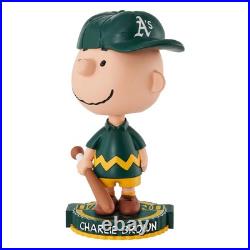 Charlie Brown Oakland Athletics 2023 Peanuts Bighead Bobblehead MLB Baseball