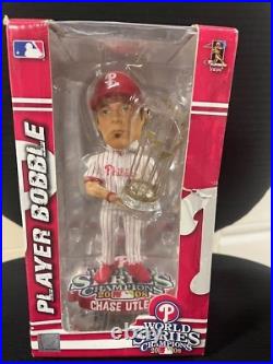 Chase Utley #26 Limited Edition Vintage 2008 World Series Champions bobblehead