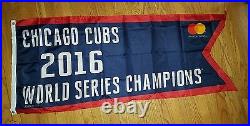 Chicago Cubs 2016 Replica World Series Champions Banner Sga 2017 4/12/17 Bryant