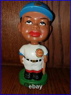 Chicago Cubs Black Face/Nodder/Bobble Head/Bobbing Head 1963 Serious Face Mint