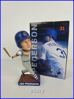 Chicago Cubs- Dodgers Joc Pederson Bobblehead Custom Painted + Signed Baseball