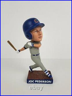 Chicago Cubs- Dodgers Joc Pederson Bobblehead Custom Painted + Signed Baseball