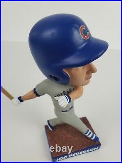 Chicago Cubs- Dodgers Joc Pederson Bobblehead Custom Painted + Signed Baseball