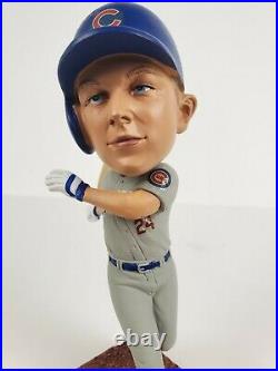 Chicago Cubs- Dodgers Joc Pederson Bobblehead Custom Painted + Signed Baseball