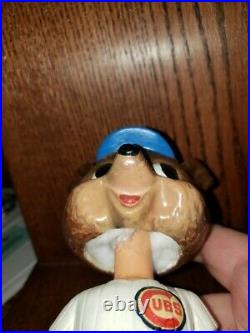 Chicago Cubs Green Base Nodder/Bobblehead/Bobbing Head Mint