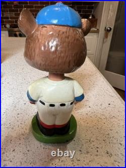 Chicago Cubs MLB Vintage 1960's Ceramic Bobblehead With Box
