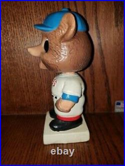 Chicago Cubs Square White Base Nodder/Bobblehead/Bobbing Head