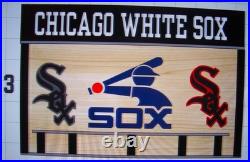 Chicago White Sox Bobble heads display case with Felt Floor shipped disassembled