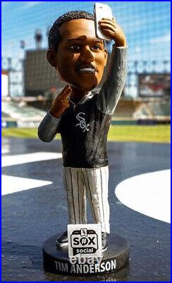 Chicago White Sox Tim Anderson Selfie Bobblehead New In Box