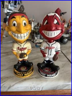 Chief Wahoo Mascot Cleveland Indians Bobblehead Knucklehead
