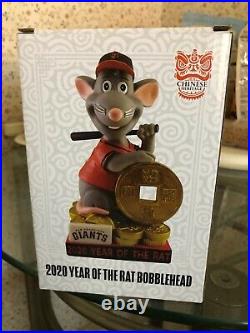 Chinese Year of the Rat 2020 San Francisco Giants Bobblehead - SUPER RARE