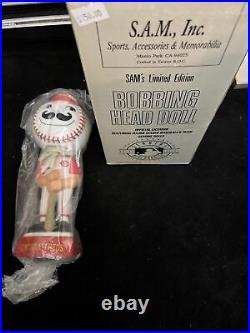 Cincinnati Reds 1998 Sam's Limited Ed. Bobbing Head Doll (New) 2226/3000