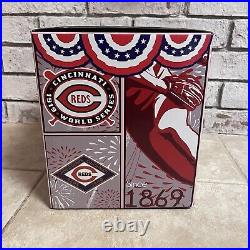Cincinnati Reds 2016 Limited Edition World Series Bobblehead Mr. Redlegs 1976