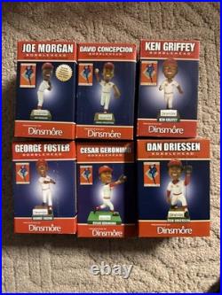 Cincinnati Reds Hall of Fame Bobblehead 2012 Full Set of 6 Very Limited