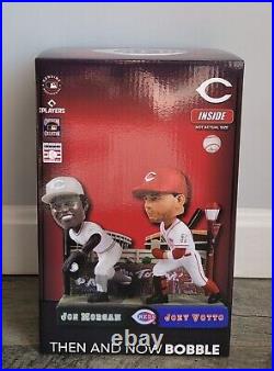 Cincinnati Reds Joe Morgan And Joey Votto 2022 Then And Now Dual Bobblehead