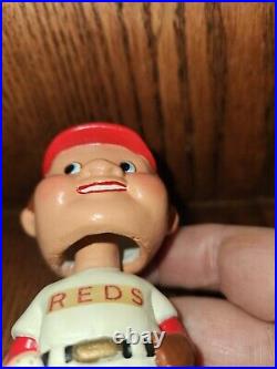 Cincinnati Reds Mini Nodder/bobble head/ bobbing head Beatle Hair Cut