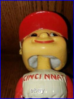 Cincinnati Reds Square Base Bobble Head/Bobbing Head/Nodder 1960 Mint Restored