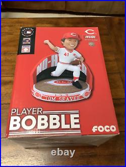 Cincinnati Reds Tom Seaver No Hitter Bobblehead, Low Number 6 Of 100 Made