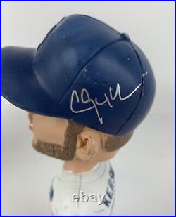 Clayton Kershaw Signed 60th Anniversary Dodgers Retro Bobblehead PSA/DNA COA BOX