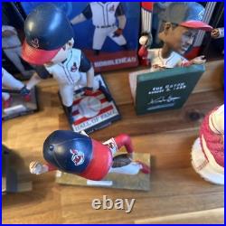 Cleveland Indians 15 Bobble Head Lot 1995 Belle Alomar Lofton Thome Slider Omar