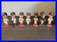 Cleveland Indians 2001 Collector's Edition Player Bobbleheads Full Set 7 Of 7