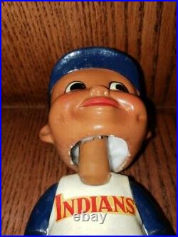 Cleveland Indians Black Face/Nodder/Bobble Head/Bobbing Head/Bobblehead'62 NrMt