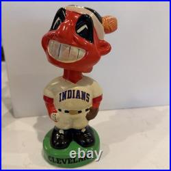 Cleveland Indians Chief Wahoo Collectable MLB Bobble Head Doll 1960s