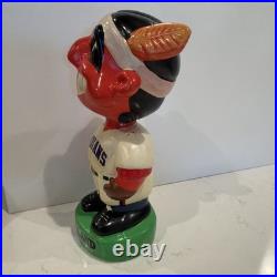 Cleveland Indians Chief Wahoo Collectable MLB Bobble Head Doll 1960s