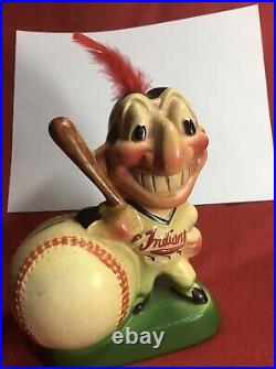 Cleveland Indians Chief Wahoo Gibbs Conner Bank very good condition