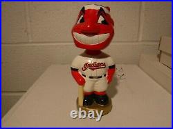 Cleveland Indians Chief Wahoo MLB Bobble Head Doll TEI 2002 COLLECTORS ITEM