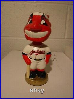 Cleveland Indians Chief Wahoo MLB Bobble Head Doll TEI 2002 COLLECTORS ITEM